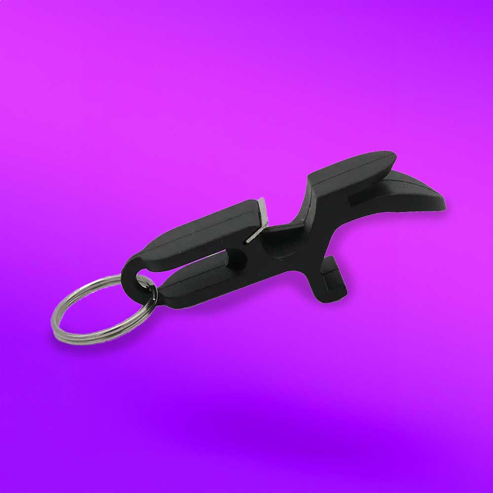 4in1 Shotgun Tool - Bierstechen, Flaschenöffner, Dosenöffner, Schlüsselanhänger in einem