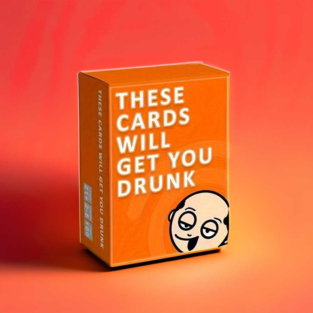 these cards will get you drunk 1 - Trinkspiel Kartenspiel für Erwachsene und Jugendliche